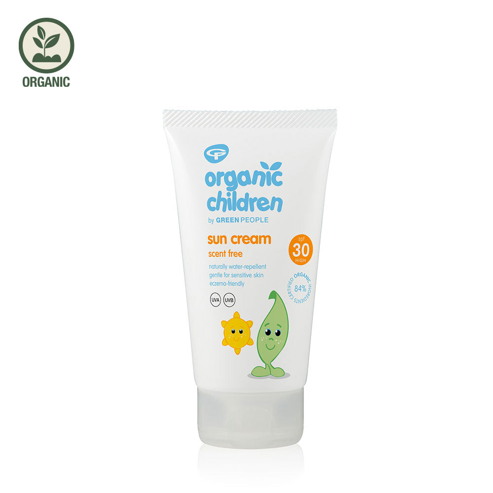 Organic Children's Scent Free Sun Cream SPF30