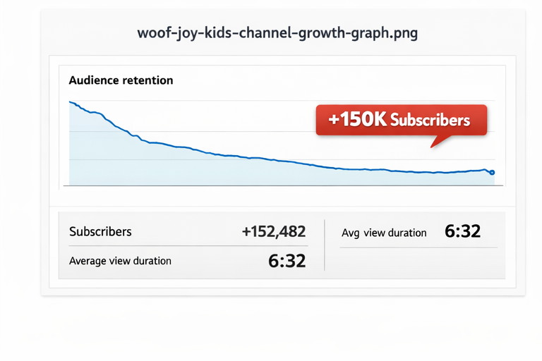 Analytics proof screenshot for Woof & Joy