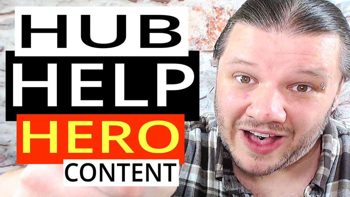 3 Types Of Content YOUR Channel Needs To Grow - Hub, Help and Hero Content