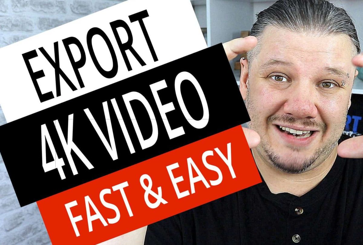 Best Settings To Export 4K Video for YouTube Adobe Premiere Pro 2020 1