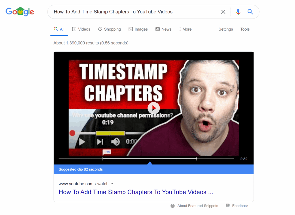 Add Timestamp Chapters To YouTube Videos and Win In Search 1