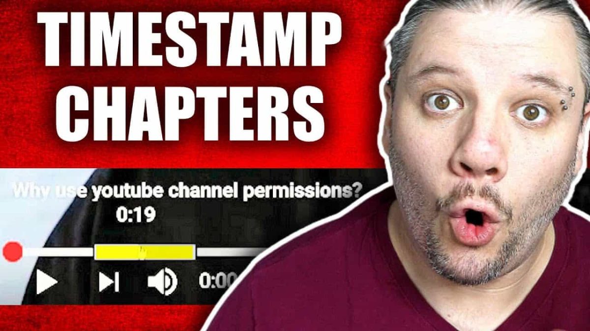 HOW TO ADD TIME STAMP CHAPTERS TO YOUTUBE VIDEOS 1