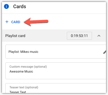 YouTube Cards [What They Are and How To Use Them] 13